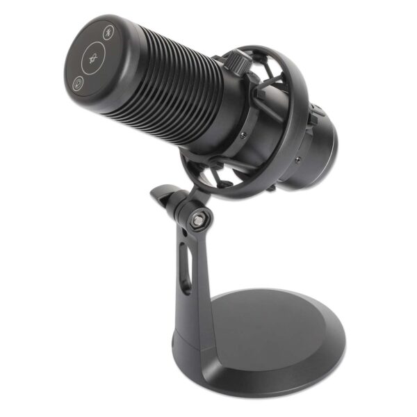 RGB LED USB Condenser Microphone with Noise Rejection - Image 11