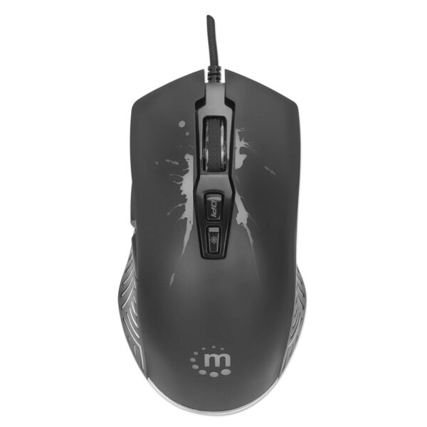 7200 DPI RGB LED Wired Optical Seven Button USB Gaming Mouse - Image 4
