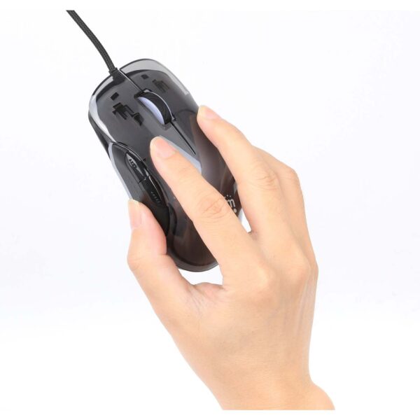 12,800 dpi RGB LED Wired Optical USB Gaming Mouse with 5 buttons - Image 8