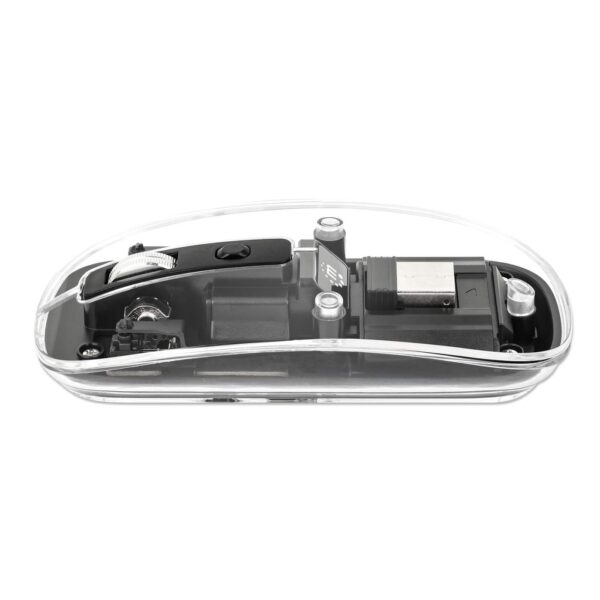 Transparent Rechargeable Wireless USB Mouse - Image 10