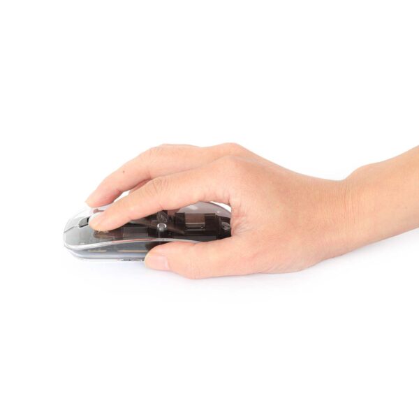 Transparent Rechargeable Wireless USB Mouse - Image 7