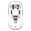 Transparent Rechargeable Wireless USB Mouse