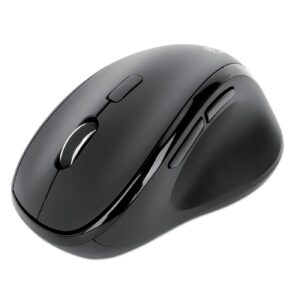 Ergonomic Wireless Mouse with 2-in-1 USB Receiver
