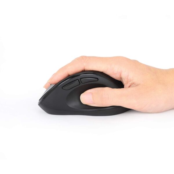 Ergonomic Wireless Mouse with 2-in-1 USB Receiver - Image 2